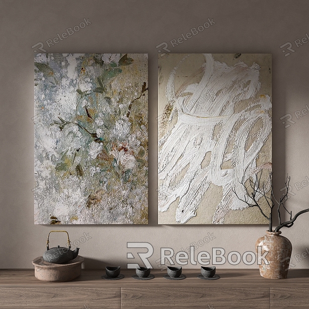 Quiet Wind Decorative Painting model