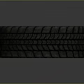 Car Tire Closeup View With Detailed Tread Pattern And Rubber Texture