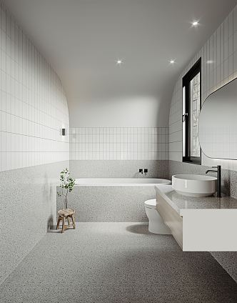 Modern toilet 3d model