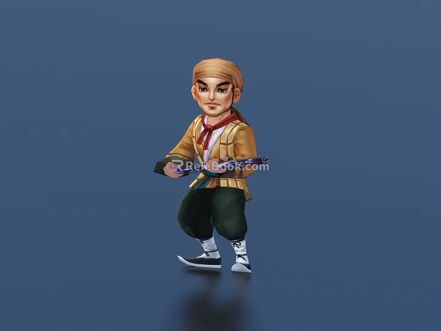 Game Characters Game Characters Toys Handmade Cartoon Animation 3d model