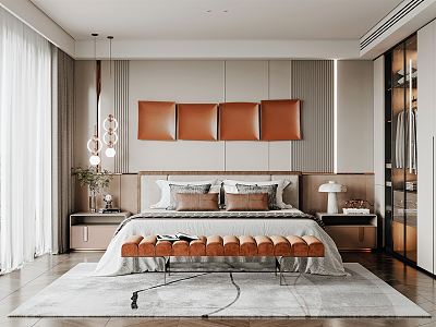 Modern Bedroom model