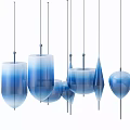 Modern chandelier 3d model