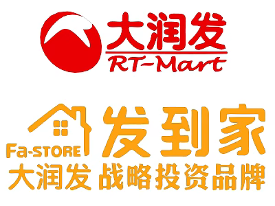 RT Mart Official Logo Featuring Fa STORE Strategic Investment Brand 3d model