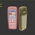 Nokia Classic Mobile Phones With Front Screen Display Hands Image And Side View