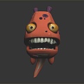 Modern Game Character Monster Head Monster Head Monster 3d model