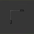 The picture mainly shows a traffic light pole with signal lights and signs, which does not contain furniture-related information. It is impossible to generate a furniture-themed title based on the key information of the picture.