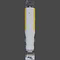 Shell Branded Fuel Tanker Truck With White Yellow Livery And Cylindrical Tank