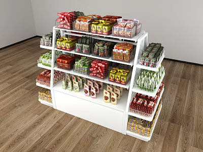Modern shelf Nakajima 3d model