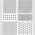 Different Perforated Metal Sheet Patterns With Various Hole Designs And Shapes