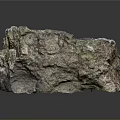 Natural Stone With Rough Surface And Green Brown Color For Decorative Use
