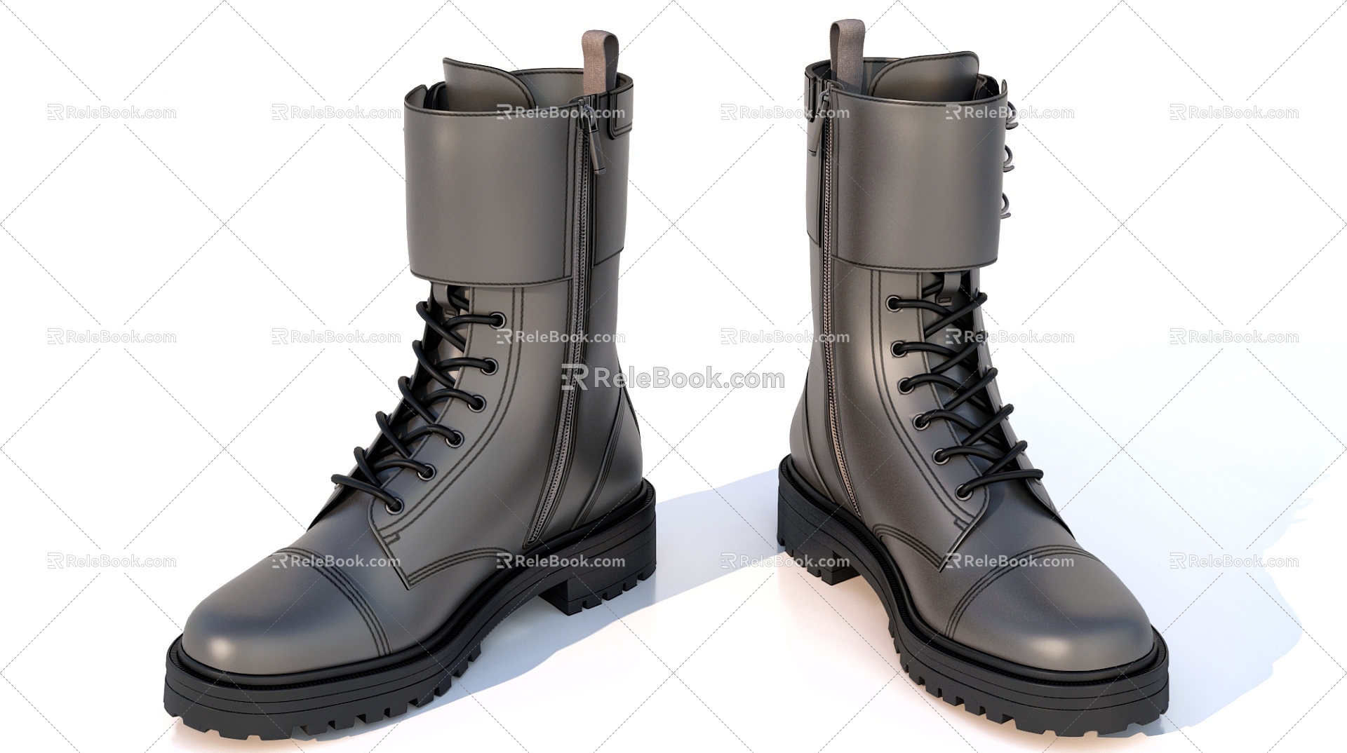 life goods shoes boots martin boots 3d model