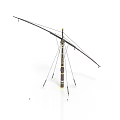 Household Clothes Drying Rack Foldable Tripod Stand With Extendable Arms