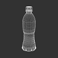 Healthy Refreshing Mineral Water In Clear Transparent Plastic Bottle With Blue Label