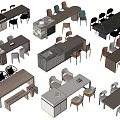 Modern Bar Counters With Various Marble Wooden Stone Designs And Matching Chairs
