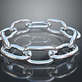 Stainless Steel Heavy Duty Metal Chain Hardware Tool for Industrial Applications and Construction