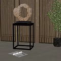 New Chinese style combination of several sides and several corners 3d model
