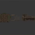 Traditional Rustic Architecture With Thatched Roofs Wooden Structures And Multiple Buildings Design
