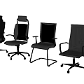 Modern Office Chairs With Various Styles Mesh Back And Adjustable Features For Workspace