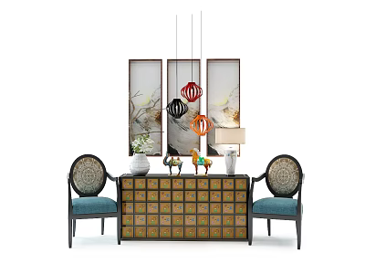 Entrance cabinet 3d model