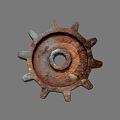 Industrial LOFT gear 3d model