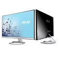 ASUS Computer Monitor With Slim Design Water Droplets Screen And Circular Base