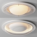 Modern Cream Style Ceiling Lamp Light Luxury Minimalist 3d model