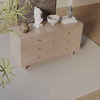 Modern Locker 3d model