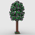 LEGO Toys Building Blocks Trees Big Trees Trees Plants 3d model