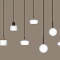 Modern chandelier 3d model