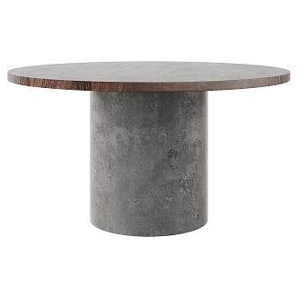 Nordic Simple Coffee Table 3d model