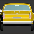 Children Playing With Bright Yellow Toy Car For Fun And Entertainment