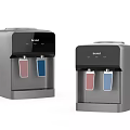Modern Gray Water Dispensers with Two Water Outlets for Daily Use Appliances