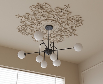 French chandelier 3d model