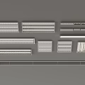 Collection of Air Conditioner Vents with Various Design Styles for Home Use