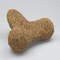 Artistic Irregular Shaped Sofa Made With Woven Rattan For Modern Living Space