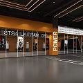 Martial Arts Training Gym Spacious Interior With Hanging Punching Bags And Boxing Ring