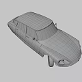 Vintage Burgundy Classic Sedan With White Roof And Sleek Exterior Design