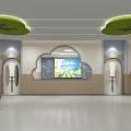 Children's Corridor With Mushroom Decor And Toys