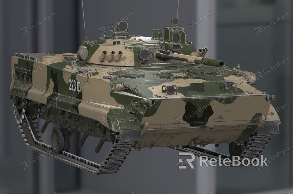 BMP3 infantry fighting vehicle tracked infantry fighting vehicle model