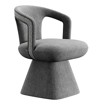 Modern Konyshev single chair 3d model