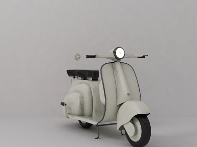 Modern Motorcycle 3d model