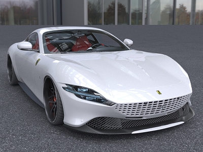 Hyundai Ferrari sports car Ferrari supercar luxury car 3d model