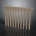 Classical Architectural Structure Featuring Multiple Stone Columns And Decorative Top