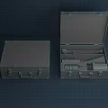 Durable Industrial Equipment Storage Case With Metal Construction Open Closed Design And Internal Tools