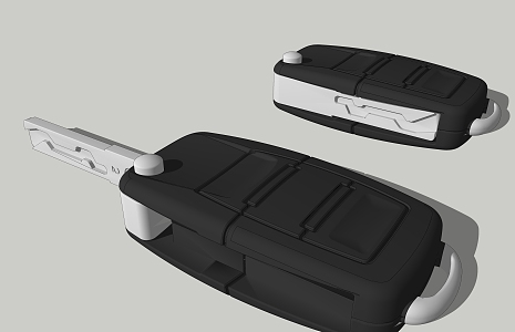 Modern Key 3d model