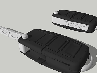 Modern Key 3d model