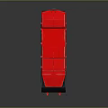 The image provided focuses on a fire truck with no animal elements, so it's impossible to generate an animal-themed title based on the picture's key information. Please check the image content and try again.