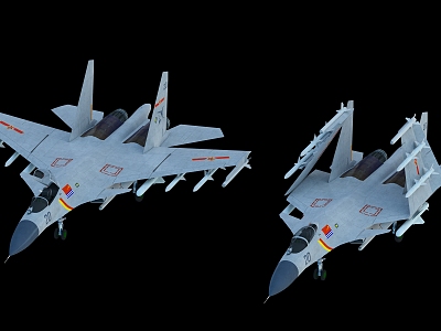 J-15 J-20 J-35 fighter aircraft carrier aircraft Chinese Air Force model