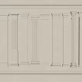 Classical Decorative Columns With Various Styles And Carved Details For Interior Design 3d model