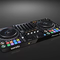 Pioneer DJ Commercial DJ Equipment With Serato Colorful Buttons Turntables And Control Knobs